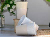 Vaisselle en céramique de style nordique en gros : bols, assiettes, plats à soupe, assiettes à fruits et plats à sauce pour la restauration, technique de cuisson au four