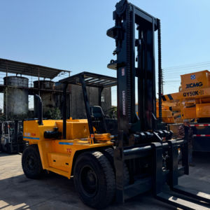 รถยกขายดี KOMATSU/TCM/MITSUBISHI FD160 FD150 รถยกดีเซล 16 ตัน รถยกไฮดรอลิกสำหรับคลังสินค้า - Product Image 4