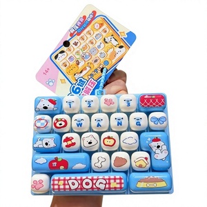 Lindo Llavero de Teclado con Diseño de Animal, Antiestrés, Clicker de 26 Teclas, Mini Colgante Kawaii de Descompresión para Niños y Adultos, Regalo Sensorial - Product Image 2