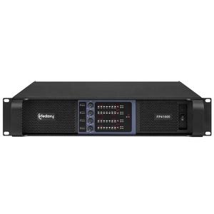 Amplificateur de puissance pour subwoofer PA, amplificateur de karaoké professionnel, amplificateur haute puissance, amplificateur audio 4 canaux 2U pour scène, KTV, bar - Product Image 4