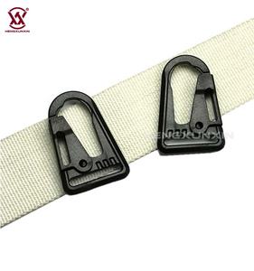 Mousqueton réglable en plastique de 25mm, crochets à boucle, porte-clés, sac à dos - Product Image 6