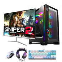 Usine OEM/ODM hôte de bureau Core I5 I7 I9 CPU 8G RAM 256GB 512GB SSD HDD ordinateur de bureau de jeu avec carte graphique