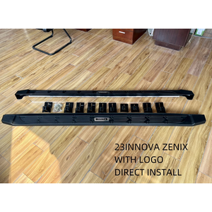 El más nuevo Abs Side Step Aftermarket Steo con logo Instalación directa para INNOVA 2023 - Product Image 2