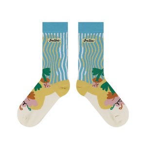 Spring Summer Plaid <b>Socks</b> Women Literary Fresh Style Contrast Color Cotton <b>Socks</b> Wholesale - Product Image 4