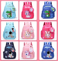 Sac à dos imperméable pour enfants, garçons et filles, style dessin animé, imprimés animaux mignons, lapin, dinosaure, pour la maternelle et l'école primaire