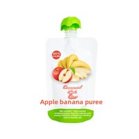 Sachets à bec verseur à soufflets sur mesure, sacs d'emballage alimentaire verticaux pour aliments pour bébés, fruits, boissons - Matériau de qualité alimentaire Modèle D102