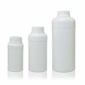 MAYSURE Custom 500ml White Cylinder Empty HDPE Detergent Plastic Laundry Liquid Packaging Bottles