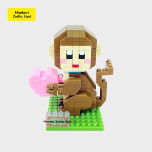 Micro Diamond Nano <strong>Blocks</strong> Small Particle Puzzle Building <strong>Blocks</strong> DIY Toy Plastic Animal Zodiac <strong>Rat</strong> Ox Tiger Rabbit Dragon Set - Product Image 5