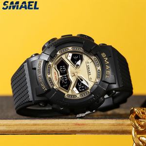 Reloj Despertador LED con Fecha, Último Modelo SMAEL 8073, Relojes Multifuncionales de Plástico, Reloj Digital Impermeable - Product Image 1