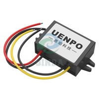 Convertisseur abaisseur de tension 24V vers 12V 15A, boîtier en aluminium robuste, haute puissance, pour caméra de recul et navigation de camion