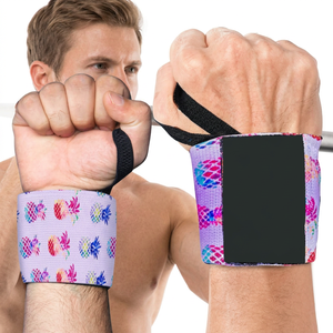 SAAR INDUSTRIES Muñequeras Elásticas Transpirables de Alta Calidad para Gimnasio, Cierre Antideslizante, Clásicas para Levantamiento de Pesas, Soporte para Muñeca - Product Image 1