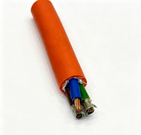 Câble électrique YJV résistant au feu, conducteur en cuivre, isolation XLPE, gaine en PVC, câble multiconducteurs, certification CE