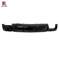 Diffuseur de pare-chocs arrière style M E39 noir brillant pour BMW Série 5 E39 M5 1995-1999, kit carrosserie, accessoires, pièces de tuning
