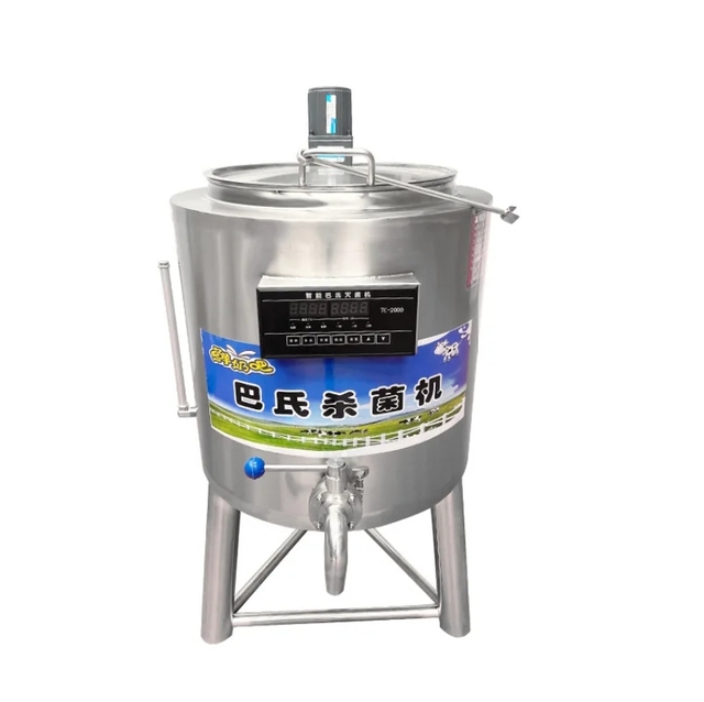 100L/150/200L/300L Nigeria Small Scale Dairy 1 Mini Milk Pasteurizer Juice Yogurt Making Machine Milk Pasteurization Machine