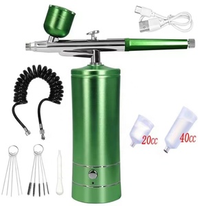 Airbrush Nails Art Paint avec compresseur Brosse à air portable pour ongles, gâteau, pâtisserie, maquillage, décoration, pistolet à <span class=keywords><strong>vernis</strong></span> sans fil - Product Image 2