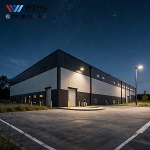 Solution de Fournisseur Chinois Certifiée pour Unités d'Entrepôt à Structure Métallique Anti-Corrosion de Haute Qualité pour Entreprises PEB - Product Image 1