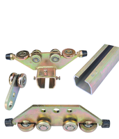 Rail de glissière en acier robuste à paroi épaisse W65, rail suspendu de conception industrielle pour le levage de portes et de machines de soudage