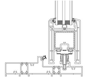 Mới Nhất Thiết Kế Mới Không Thấm Nước PVC Trượt Cửa Sổ Và Cửa Ra Vào Khung Và Phụ Kiện Upvc Thân Thiện Với Môi Cửa Cho Nhà - Product Image 3