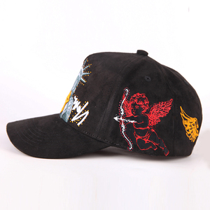 Gorras Trucker Personalizadas con Parche Bordado <span class=keywords><strong>de</strong></span> Animal para Exteriores <span class=keywords><strong>de</strong></span> 5 Paneles y Malla Deportiva - Product Image 3