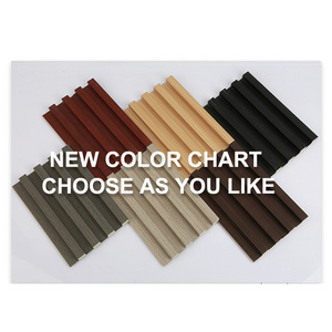 Système de revêtement mural rainuré écologique et imperméable TianGe, placage bois massif, panneau acoustique pour hôpital, hôtel, villa, style moderne - Product Image 6