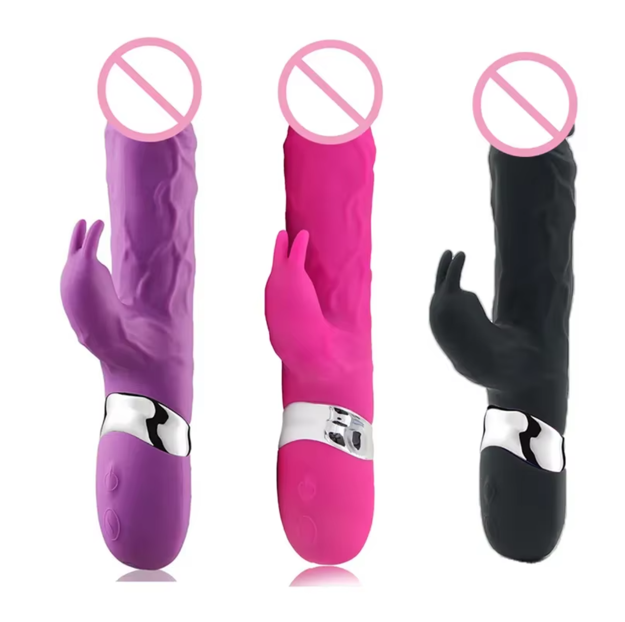 Silicone Waterproof Female Masturbation Dildo Sex Toy Double Rabbit Vibrator  for Women| Alibaba.com