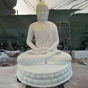 A grandezza naturale di marmo bianco seduto statua di <span class=keywords><strong>Buddha</strong></span> in pietra naturale <span class=keywords><strong>giardino</strong></span> scultura all'aperto grande signore Shiva <span class=keywords><strong>Buddha</strong></span> indiano per la vendita - Product Image 3