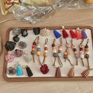 Breloques de chaussures à pampilles en perles de bois Maillard tendance, décorations DIY pour mules <span class=keywords><strong>Birkenstock</strong></span>, <span class=keywords><strong>bottes</strong></span> Kangourou, <span class=keywords><strong>bottes</strong></span> Martin - Product Image 5