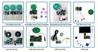 Haut-parleur en plastique de 40 mm pour module de puce sonore, cadeaux, boîte à cartes, jouet