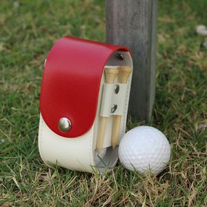 Durable PU Leather Waist Belt Golf Ball Organizer Tee Holder Magnetic Closure Storage Pouch Portable Fashion Golf <b>Gifts</b> for Him - Product Image 4