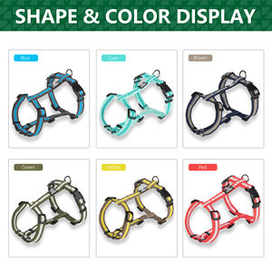 Nunbell Fornecedor Simples Reflexivo H-Shaped Segurança Strap Nylon Step-in Buckle Encerramento Arnês Do Cão para Pequenos Animais Proteção - Product Image 5