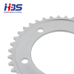 เฟืองหลังสีเงิน 38 ฟัน (เหล็กกล้าคาร์บอนผสมอะลูมิเนียม) OEM 5864235225 สำหรับรถมอเตอร์ไซค์ CB600F/<span class=keywords><strong>CB</strong></span> 600 <span class=keywords><strong>F</strong></span>/<span class=keywords><strong>CB</strong></span> 599 ปี 2004-2006 - ของใหม่ - Product Image 2
