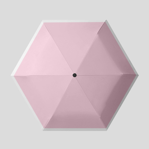 Parapluie de <span class=keywords><strong>voyage</strong></span> portable moderne 190T à impression personnalisée, entièrement automatique, pliable en 3 sections, anti-<span class=keywords><strong>soleil</strong></span> et anti-pluie, avec conception de sécurité, ultra-léger - Product Image 5