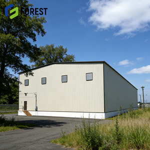 โรงงานโครงเหล็ก โกดังเก็บเมล็ดพืชราคาประหยัด 150X200X25 ศูนย์กระจายสินค้า แข็งแรง ทนทาน ป้องกันการกัดกร่อน ปรับแต่งได้ - Product Image 1