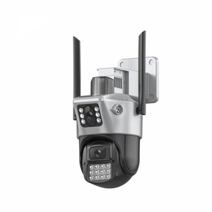 ICSee Dual Lens <b>Wireless</b> WiFi HD Camera 1080P Outdoor PTZ With Night Vision And Voice Intercom - Product Image 4