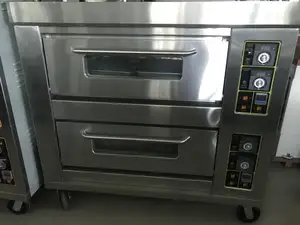 Guangzhou Diskon Komersial Pembuat Roti Oven Elektrik Portabel Besi Tahan Karat