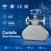 DN8 to DN40 Ex d IIC T6 316L SS RS485 HART 0.1% High Accuracy Ultra-Low Flow Measurement A-Tube Coriolis Mass Flowmeter