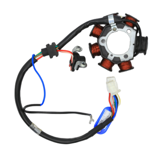 Bobina de Estator Magnética Personalizada de Calidad OEM, Accesorio para Sistemas Eléctricos de Motocicletas para <span class=keywords><strong>Yamaha</strong></span> <span class=keywords><strong>YBR</strong></span> <span class=keywords><strong>125</strong></span> 2000-2001 - Product Image 1