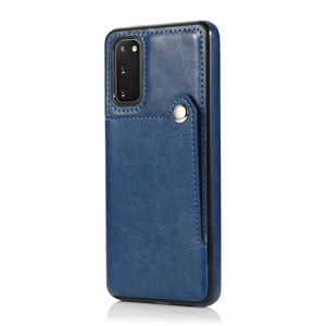 Custodia per Samsung per <span class=keywords><strong>Galaxy</strong></span> <span class=keywords><strong>S21</strong></span> <span class=keywords><strong>Plus</strong></span>, in pelle di colore puro e antiurto - Product Image 4