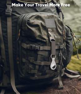 حامل حافظة نايلون للتويو لعلامة الهواء جهاز تعقب متعدد الألوان بنظام تحديد المواقع سلسلة مفاتيح ناعمة لهاتف آيفون متوافق مع حماية ضد الفقد - Product Image 6