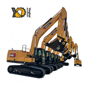 Excavadora de cadenas SANY SY205C completamente nueva en venta, impulsada por un motor Cummins confiable. - Product Image 1