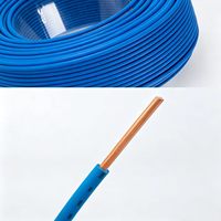 Câble électrique en cuivre massif isolé PVC, BV-4/6/10mm, pour usage domestique et bâtiment, IP20, bobine, directement du fabricant