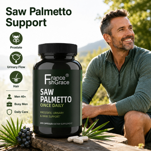 Cápsulas de Saw Palmetto Shecome con Fórmula Personalizada, 200 Cápsulas, Apoyo para la Salud de la Próstata para Hombres, Suplemento de Saw Palmetto para el Cuidado de la Salud - Product Image 4