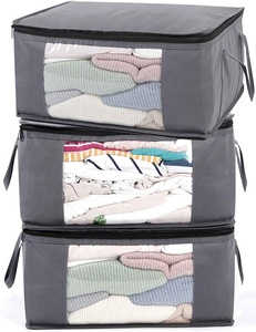 Travel Sweater Blankets Clothes Organizer Set Foldable UnderBed Storage Bag