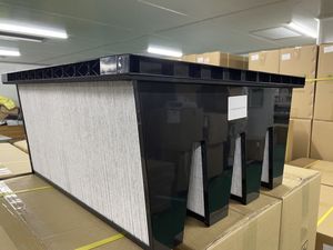 V-loại Mini pleat vừa lọc khung nhựa V di động Bộ lọc không khí - Product Image 4