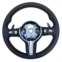 Volant de direction ZP personnalisable en cuir pleine fleur à 3 branches de 40 mm pour les séries 1-7 F30 E90 Chassis pour 2004-2011