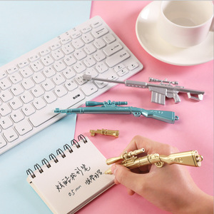 ปากกาเจลพลาสติกตลกแปลกใหม่สำหรับเด็ก ปากกาปืนไรเฟิล <span class=keywords><strong>Barrett</strong></span> 98k สำหรับเด็กผู้ชาย ของเล่นเด็ก ของใช้ในโรงเรียน - Product Image 3