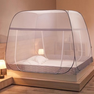 Tente d'été sans installation avec fermeture à glissière, <span class=keywords><strong>moustiquaire</strong></span> amovible monobloc pour l'extérieur, <span class=keywords><strong>lit</strong></span> plié. - Product Image 4