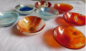 Figurine d'agate en pierre précieuse de conifère sur mesure Art populaire et Style ange Inde Origine pour les mariages et la décoration de la maison Revente - Product Image 5