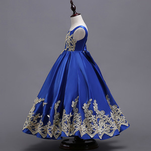 <span class=keywords><strong>Vestido</strong></span> <span class=keywords><strong>de</strong></span> <span class=keywords><strong>Fiesta</strong></span> <span class=keywords><strong>de</strong></span> Princesa sin Mangas con Bordado <span class=keywords><strong>para</strong></span> Niñas <span class=keywords><strong>de</strong></span> 5 a 15 Años - Product Image 3
