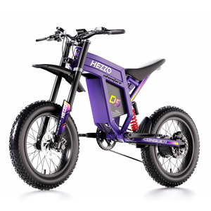 Bicicleta Eléctrica de Montaña de Alta Potencia con Motor Central sin Escobillas, Batería de Litio de 1800 Wh, 5 Velocidades, Doble Suspensión, Largo Alcance, Pantalla LCD de Aluminio - Product Image 1